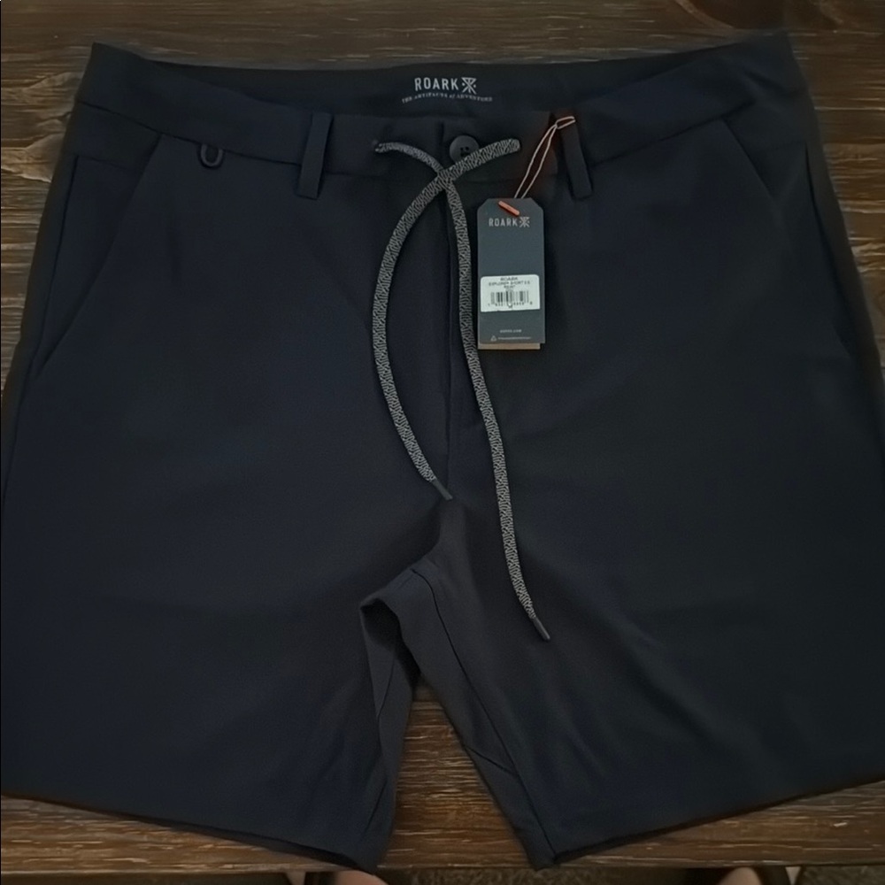 Roark Navy Blue Casual Shorts